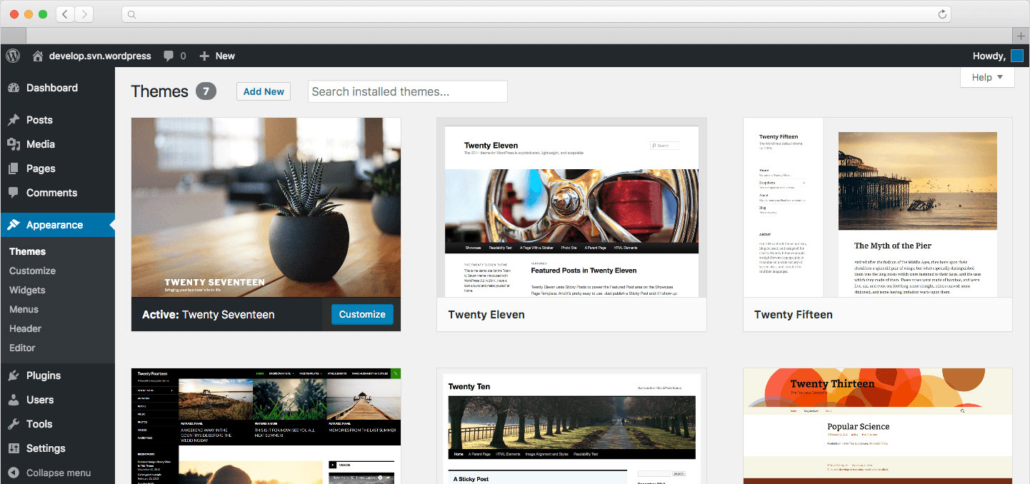 WordPress Website Builder