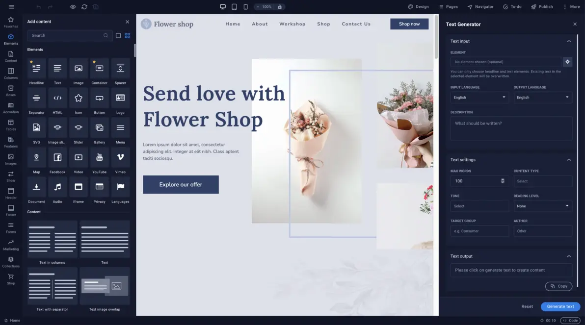 SiteJet Website Builder